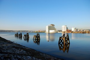 Cardiff Bay in the morning