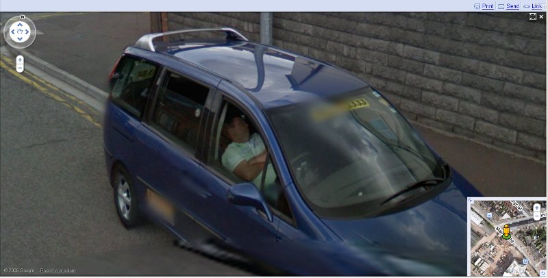 Google Street View Maindy Road Cardiff
