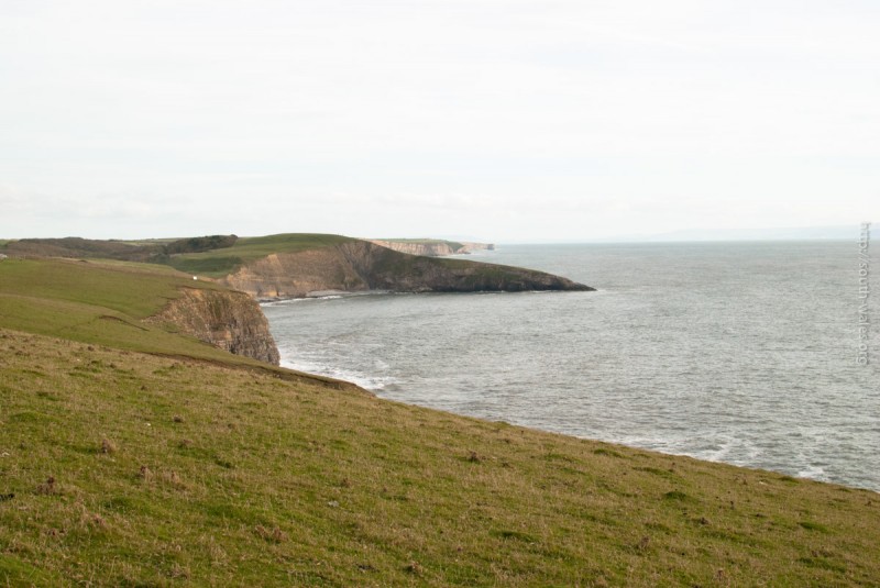 View of Southerndown from Ogmore